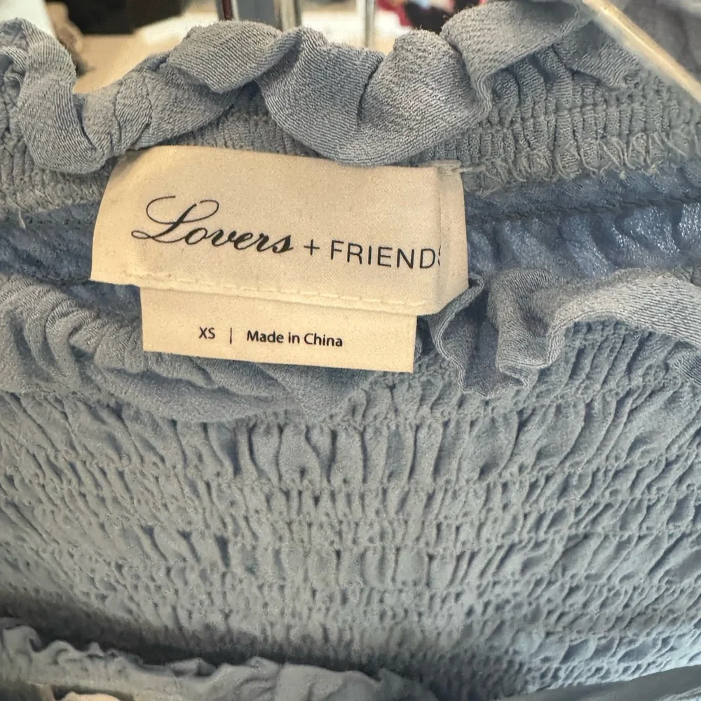 Lovers + Friends Light Blue Crop Top and Skirt Set - Picture 4 of 6